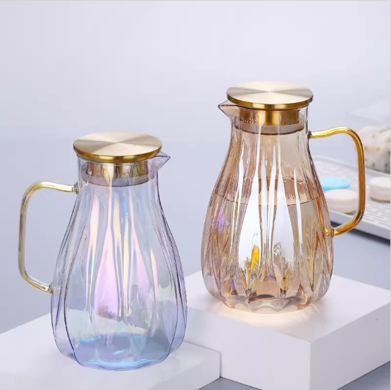 Стеклянные горшки с большой емкостью в различных стилях